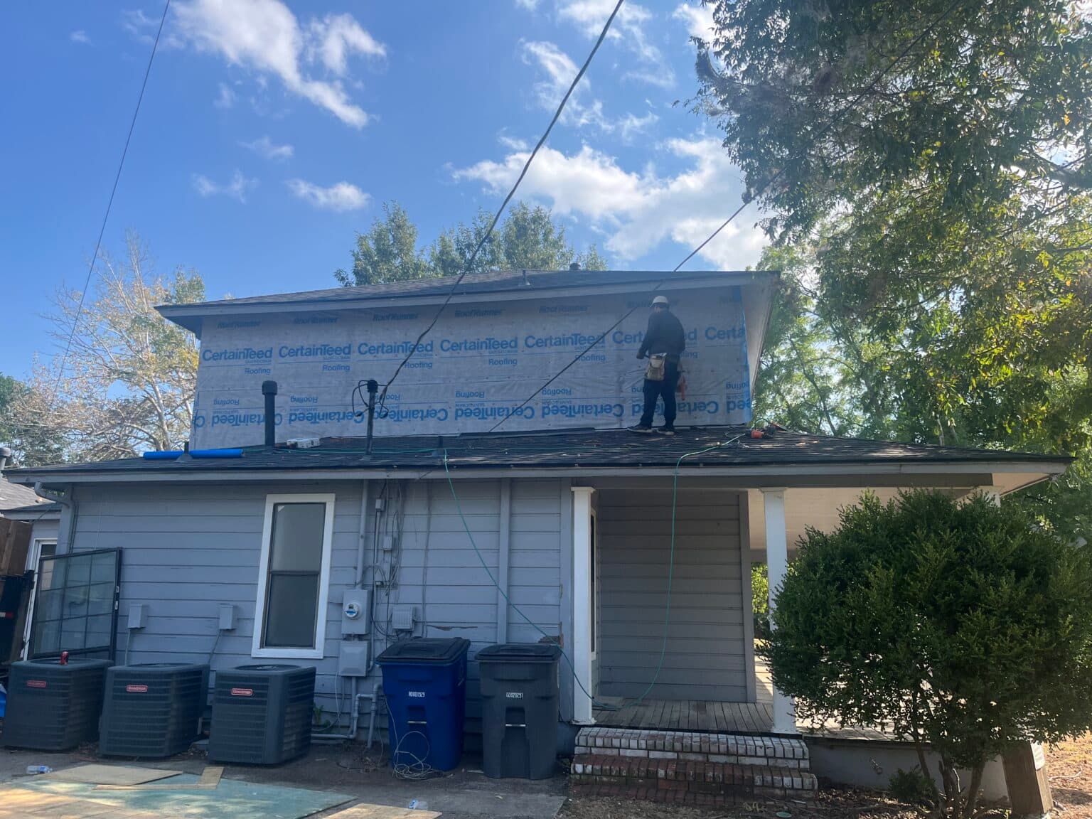 Siding project by Trifecta Roofing and Restoration
