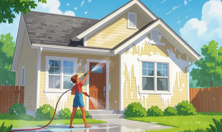 wash the exterior of your home nnh