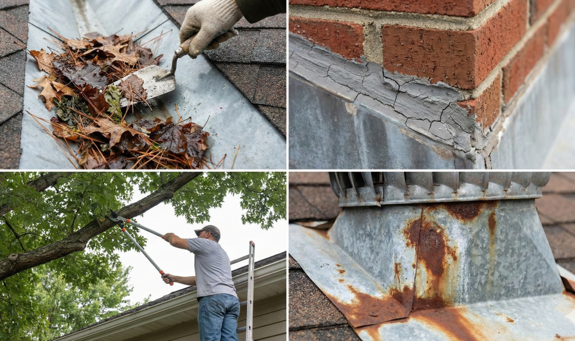 common causes roofing issues