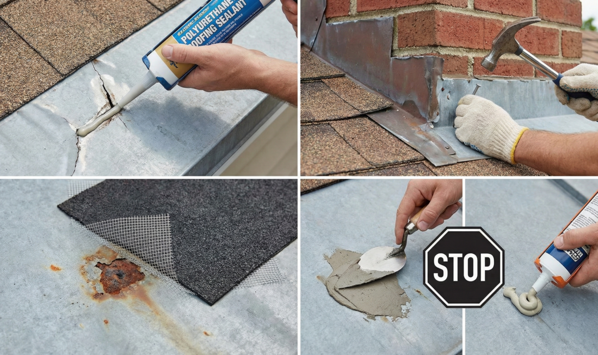 diy roofing fix
